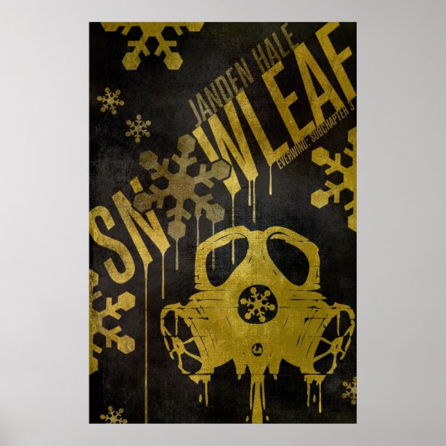 Everwind Snowleaf Buchcover-Poster Poster (Vorne)