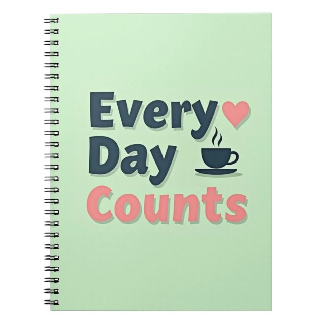 Every Day Counts  Notizblock (Vorderseite)