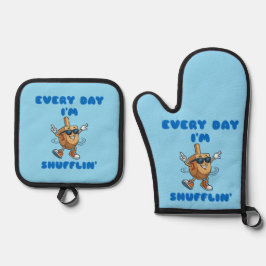 Every Day I'm Shufflin Pot Holder Set