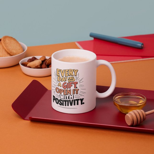 Every Day is a Gift Mug - Positive Morning Mindset (Créateur téléchargé)