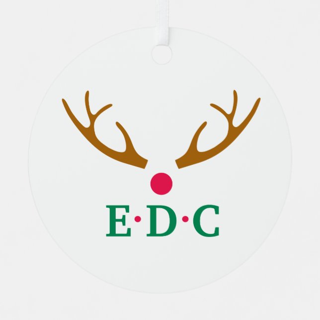 Every Day is Christmas Metal Ornament Aus Metall (Vorderseite)