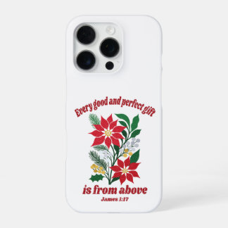 Every Good and Perfect Gift – James 1:17 Christmas iPhone 16 Pro Hülle