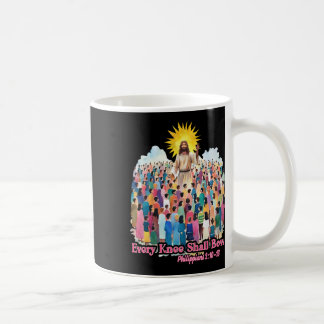 Every Knee Shall Bow Christian Easter Day  Kaffeetasse