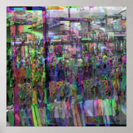 Every moment is a compendium of here besides there poster