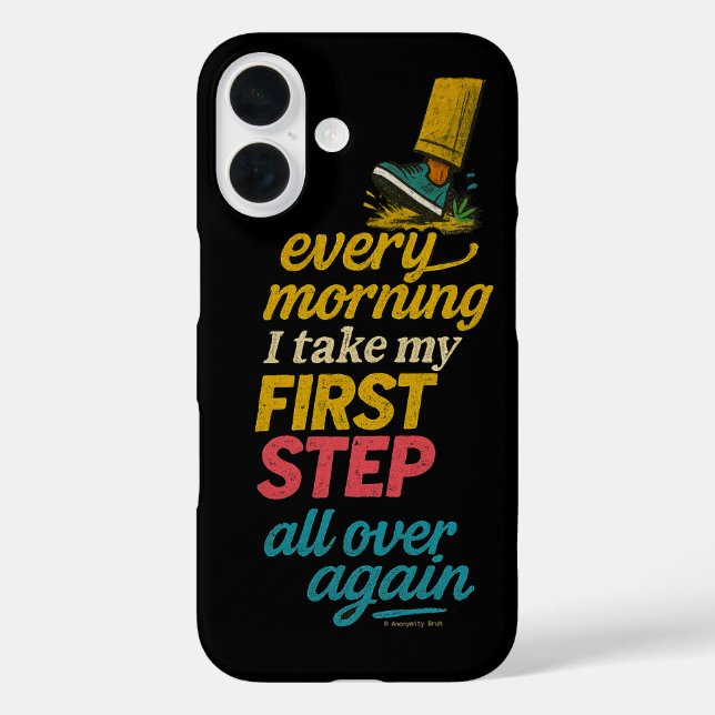 Every Morning I Take - iPhone / iPad case (Rückseite)