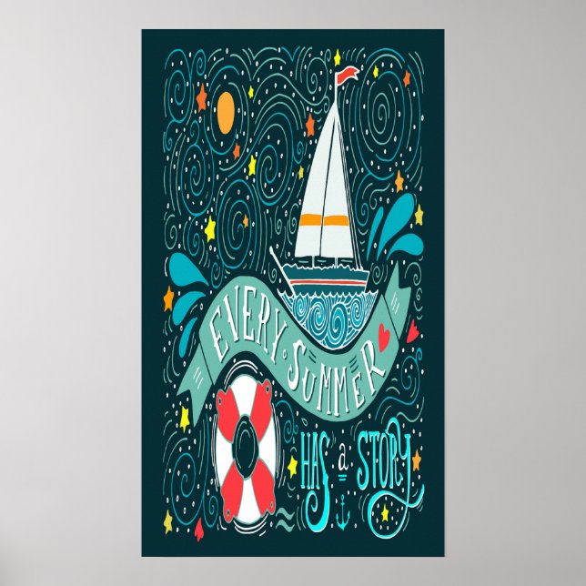 Every Summer Has a Story Poster (Vorne)