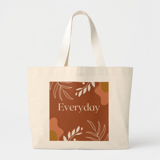 EVERYD4Y JUMBO STOFFBEUTEL (Vorne)