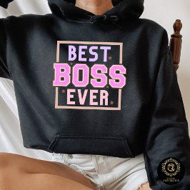 Everyday Casual Hoodie – Best Boss Ever 
