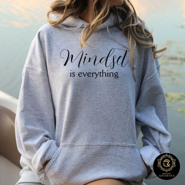 Everyday Casual Hoodie – Mindset is Everything (Von Creator hochgeladen)