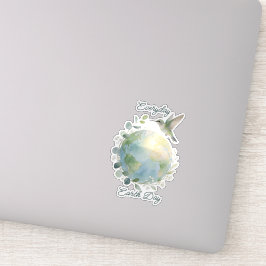 Everyday Earth Day Hummingbird Bird Aufkleber