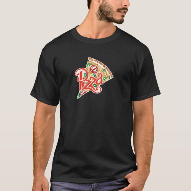 Everyday pizza t-shirt for everyone (Vorderseite)