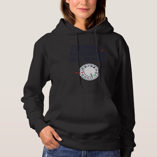 Everyone is photographer until they find Manual Hoodie (Vorderseite)