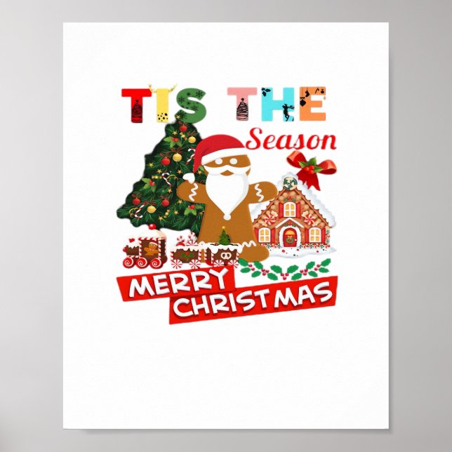 Everyone Loves A At Christmas Christmas Santas Com Poster (Vorne)