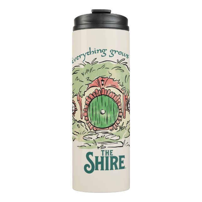 Everything Grows in THE SHIRE™ Thermosbecher (Vorderseite)