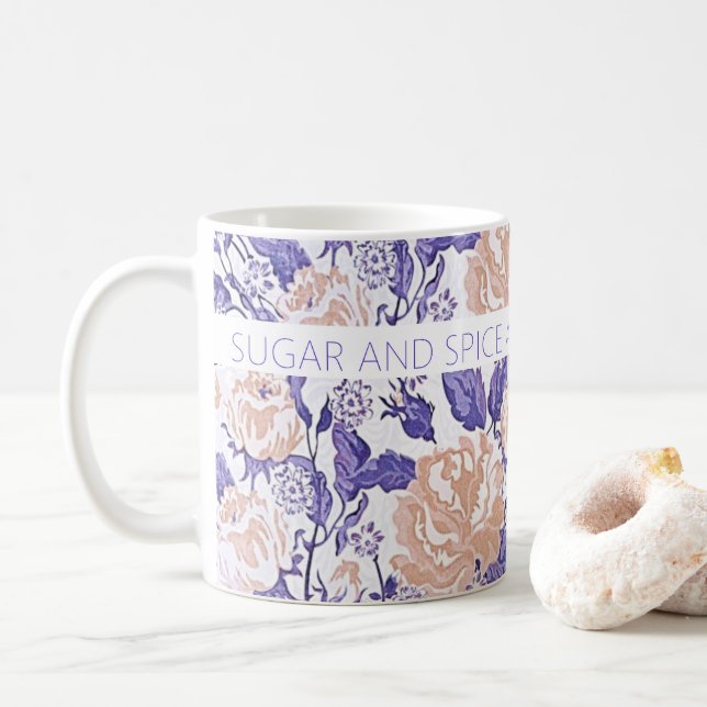"Everything Nice" New Girl Mama-Geschenk Kaffeetasse (Mit Donut)