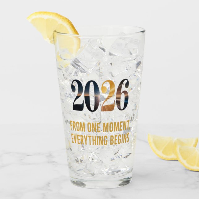 Everything starts from a single moment. glas (Vorderseite Ice)