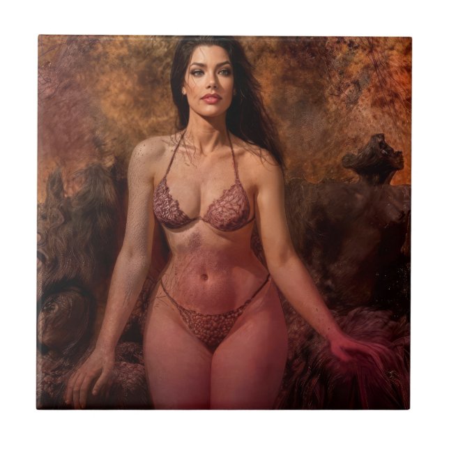 Eve's Purgatory ceramic tile Fliese (Vorderseite)