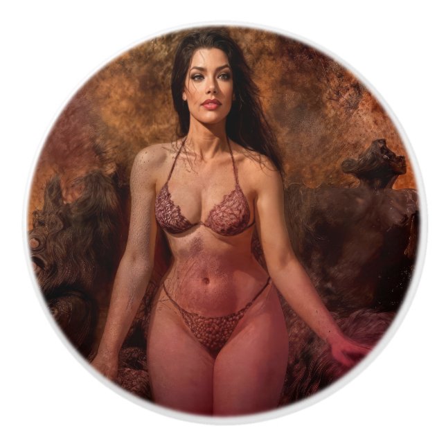 Eve's Purgatory knob Keramikknauf (Vorderseite)