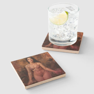 Eve's Purgatory stone coaster Steinuntersetzer