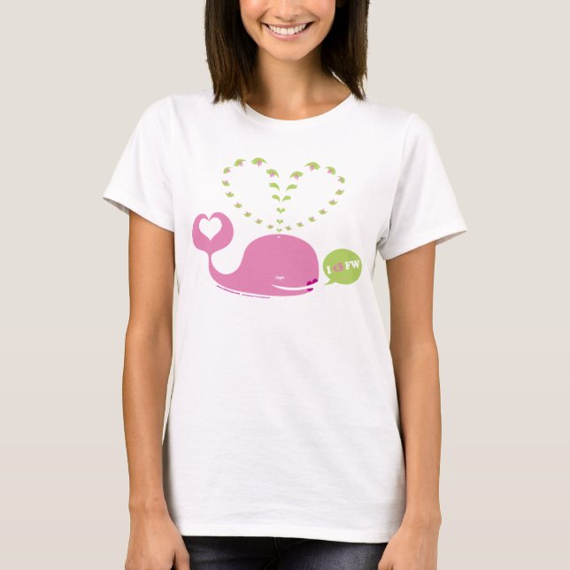 EveWhale Damen-Baby - Puppe T-Shirt (Vorderseite)
