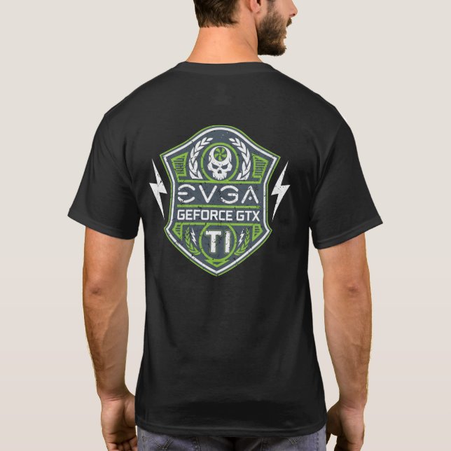 EVGA GTX 1080 Ti "Schild der Leistung" T - Shirt (Rückseite)