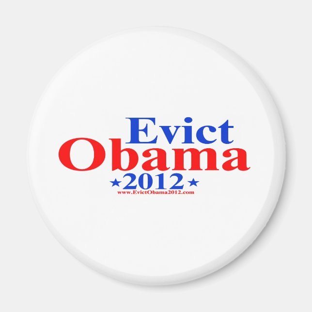 EVICT OBAMA 2012 MAGNET (Vorne)