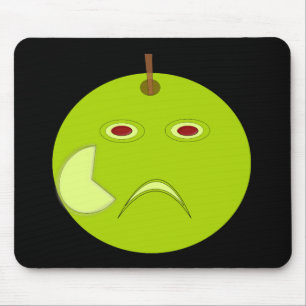 Evil Apple mit Scar Halloween Mousepad