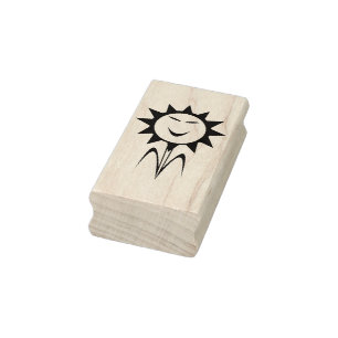 Evil Blume Kawaii Goth Halloween Briefmarke Gummistempel