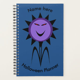 Evil Blume Kawaii Goth Halloween Custom Planer