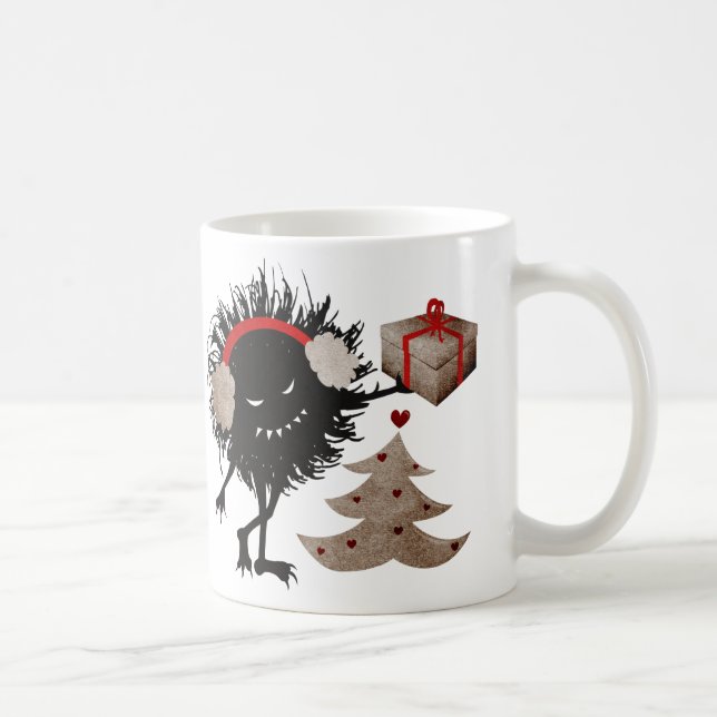 Evil Bug gibt Weihnachten Geschenk Kaffeetasse (Rechts)