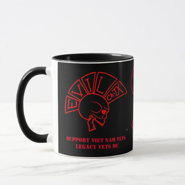 Evil Chapter Texas VNVLV MC Support Mug (Gauche)