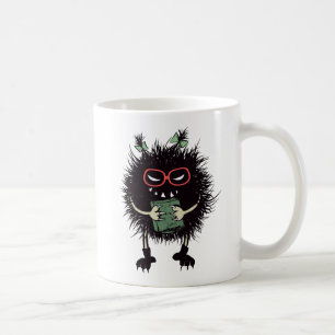 Evil Character Gothic Book Lover Kaffeetasse