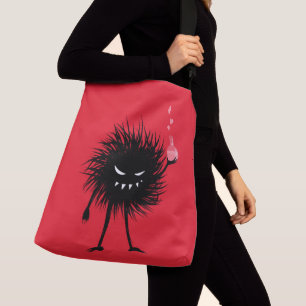 Evil Chemistry Character Liebe Pop Tragetaschen Mit Langen Trägern