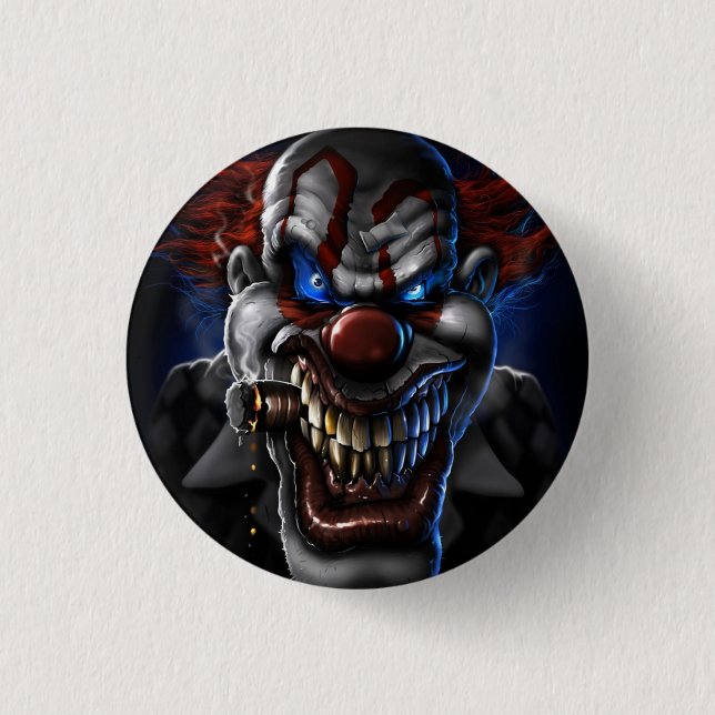 EVIL CLOWN BUTTON (Vorderseite)