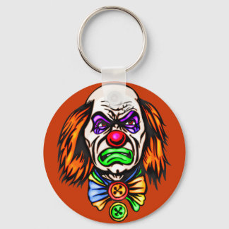 Evil Clown Face Schlüsselanhänger