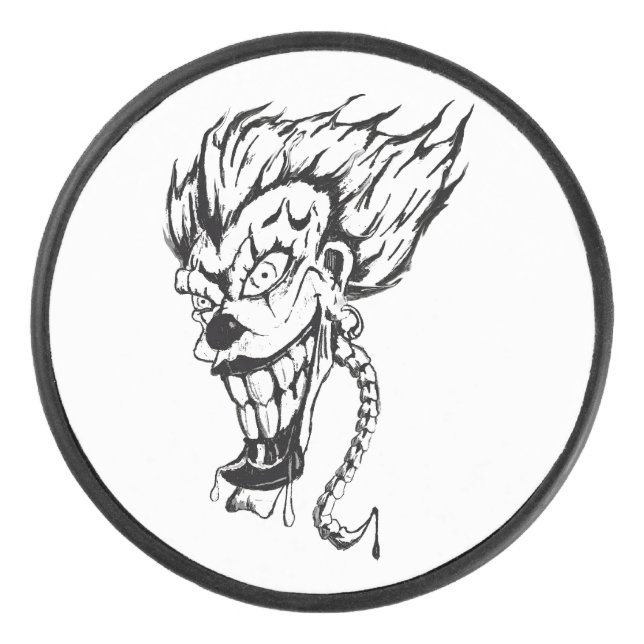 Evil Clown Hockey Puck (Vorderseite)