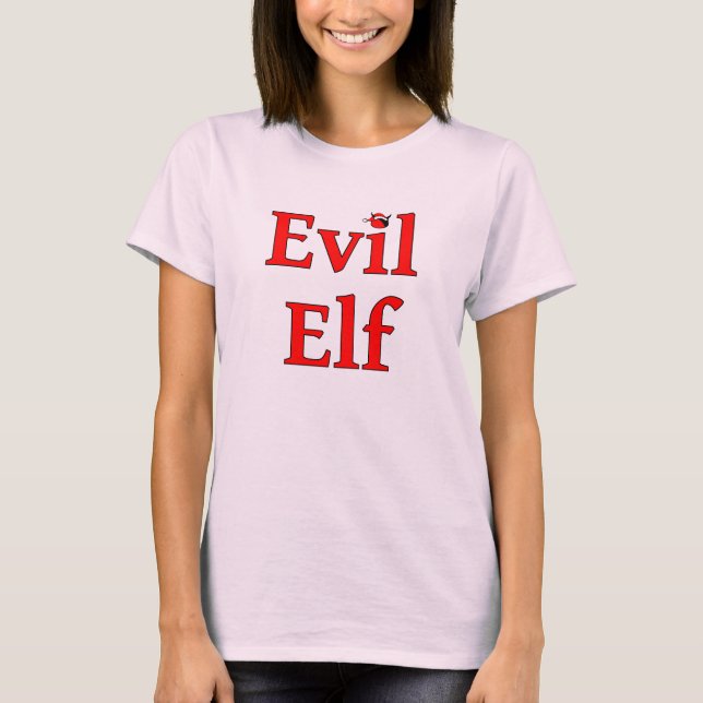 Evil Elf T-Shirt (Vorderseite)