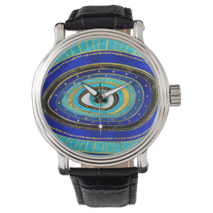 Evil Eye Amulet Ornament Armbanduhr