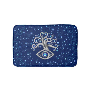 Evil Eye Amulet Tree Badematte
