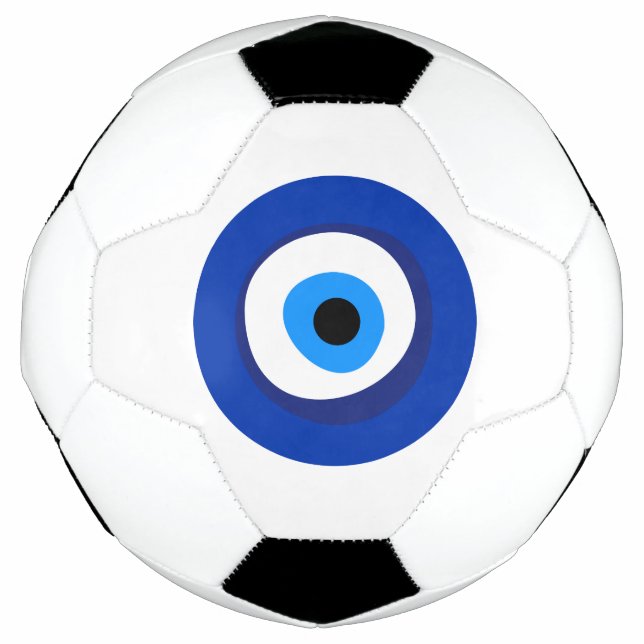 evil eye ancient symbol antiquity talisman superst fußball (Vorderseite)