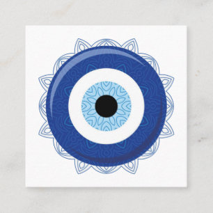 Evil Eye Blue Nazar Schutzpass auf Karten