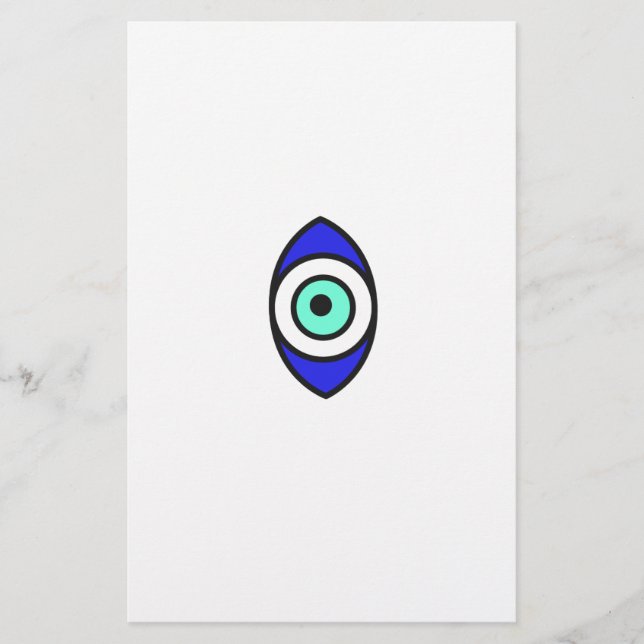 Evil Eye Briefpapier (Vorderseite)