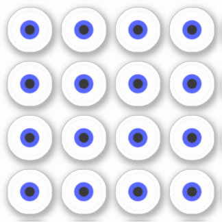 Evil eye Full Sheet Aufkleber