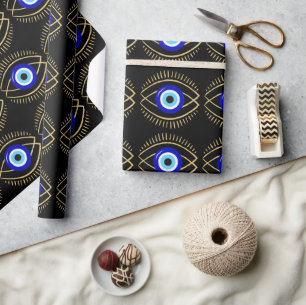 Evil Eye Geschenkpapier