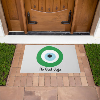 Evil Eye Green Nazar No Bad Juju Schutz Fußmatte