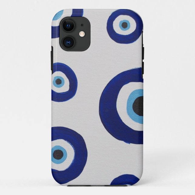 Evil Eye iPhone 11 Fall Case-Mate iPhone Hülle (Rückseite)
