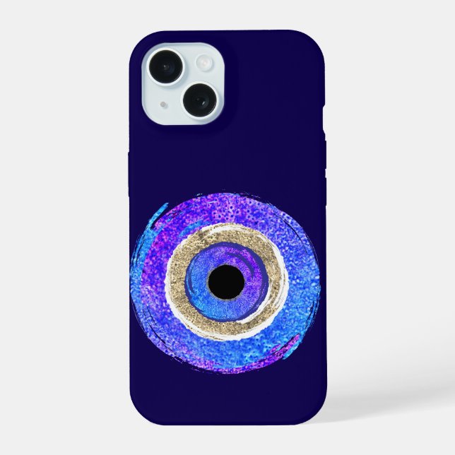 Evil Eye  iPhone 15 Case (Verso)