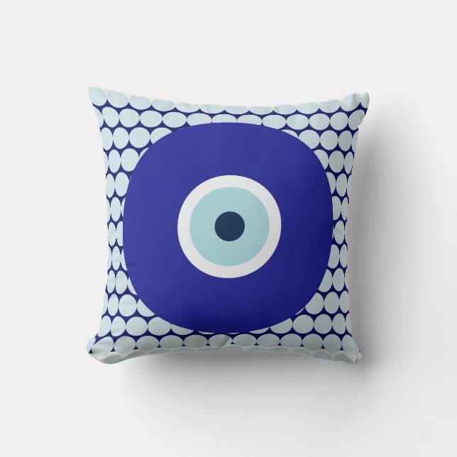 Evil Eye Kissen (Vorderseite)