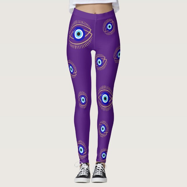Evil Eye Leggings (Vorderseite)