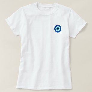 Evil Eye Nazar Blue Mati Shirt für Frauen